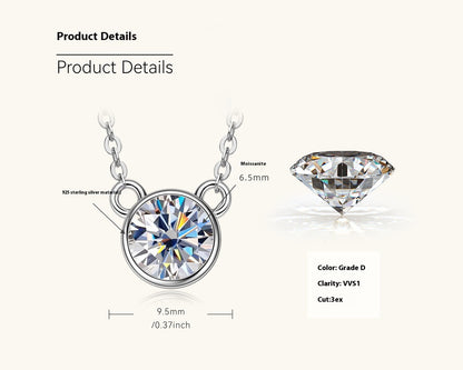 Internet Celebrity Diamond Necklace Niche High-grade Bear Bubble Pendant Ornaments