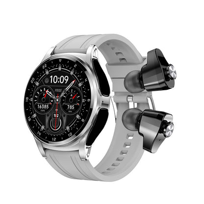 Reloj inteligente GT66 TWS 2 en 1 con Bluetooth y llamadas de voz HD