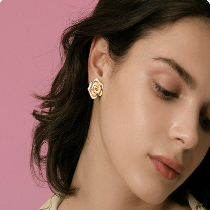 New Trendy French Retro High-end Earrings