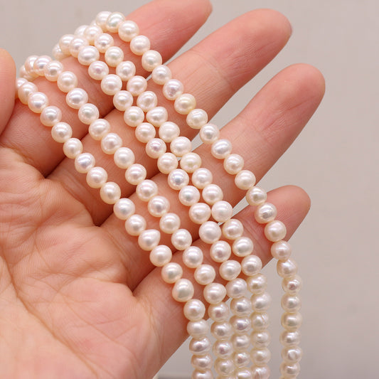 Natural Freshwater Pearl Circular Punch