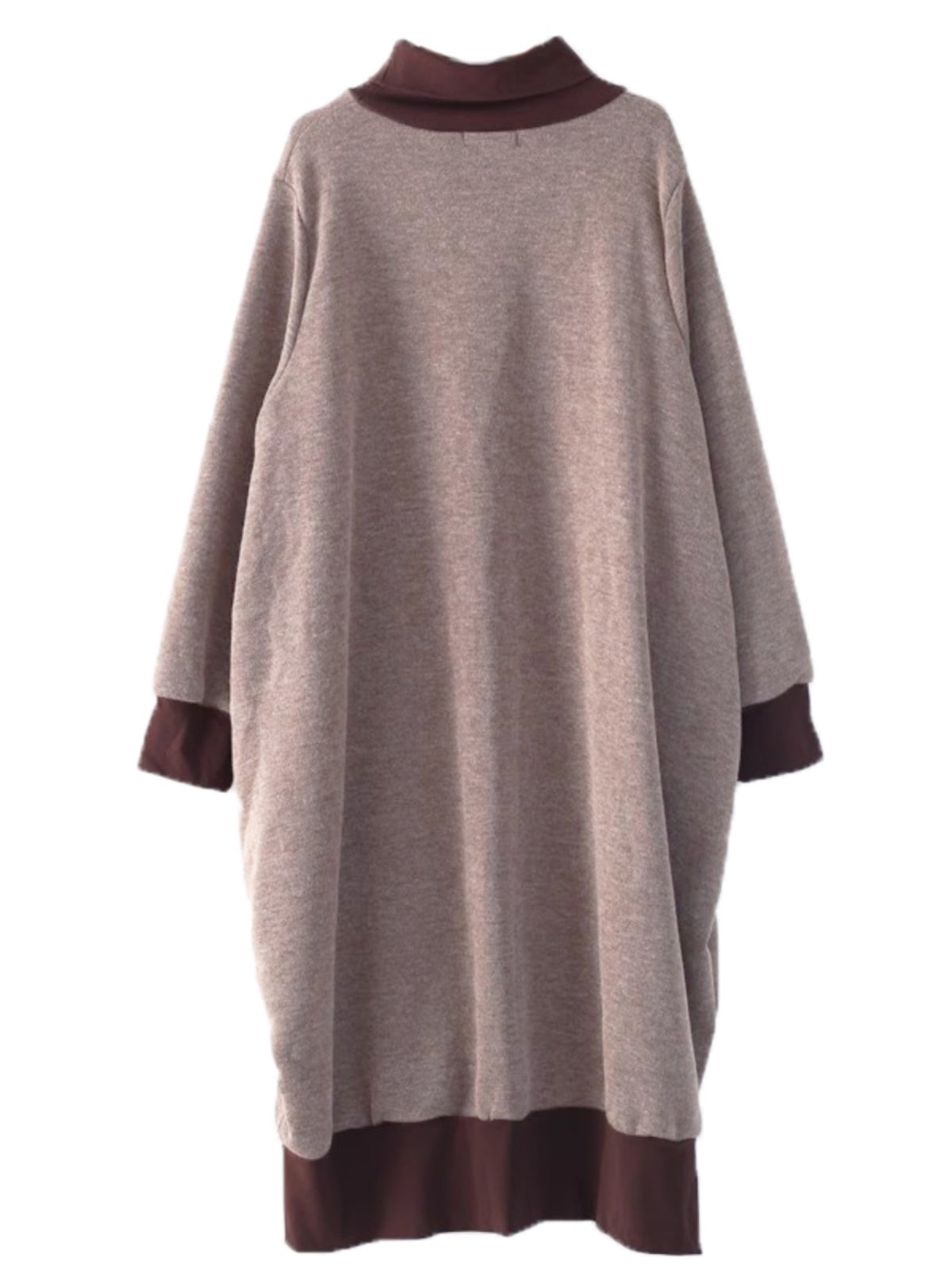 Autumn And Winter New Thickened Cotton Turtleneck Knitting Dress