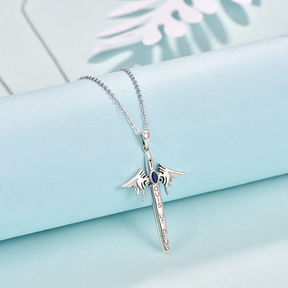 Collier Saint-Michel en argent sterling Collier Vierge Marie Collier amulette Pendentif catholique