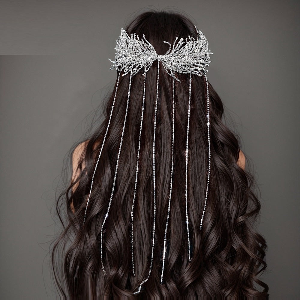 Extra Long Tassel Headband Starry Headwear