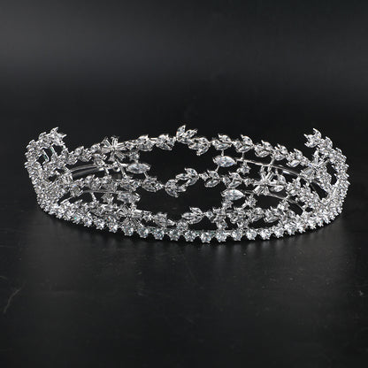 Jane Eyre Jewelry Zircon Crown Bridal Wedding Dress