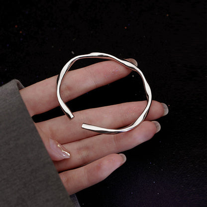 S999 Foot Silver Silver Jewelry Mobius Premium Bracelet