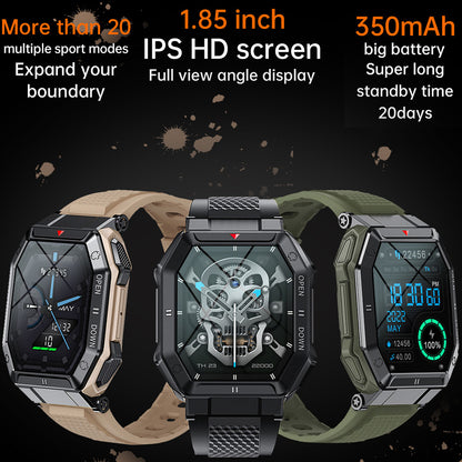 K55 Smart Watch Bluetooth Calling Sports Heart Rate Blood Pressure Monitoring