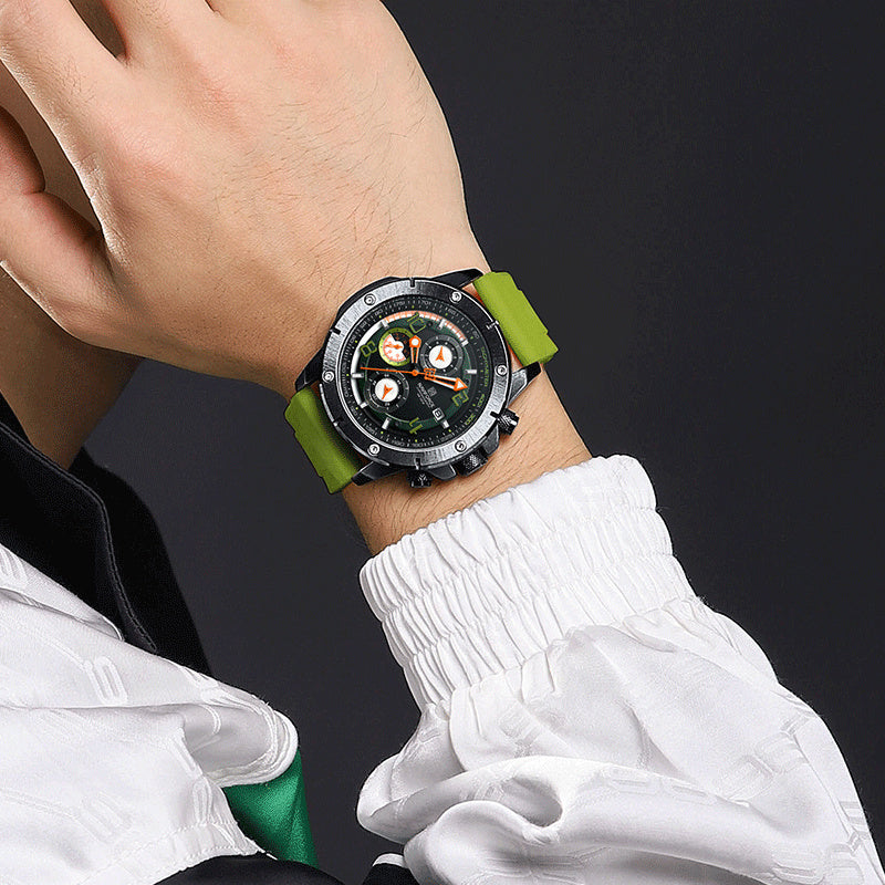 Montre électronique tendance pour hommes