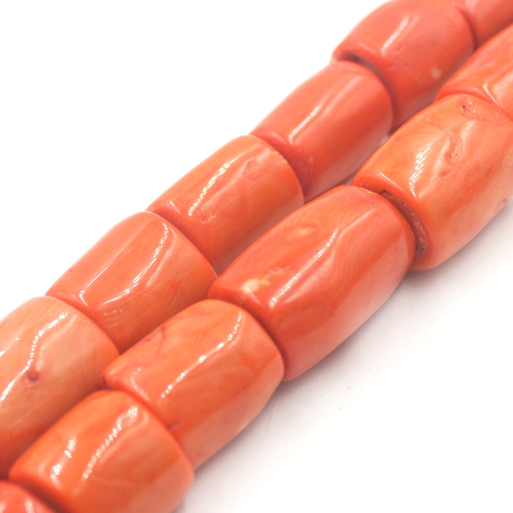 Orange Sea Bamboo Waist Drum Barrel Scattered Beads Ornament