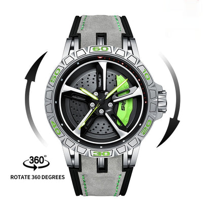 Reloj de hombre Reloj de rueda Reloj hueco tridimensional