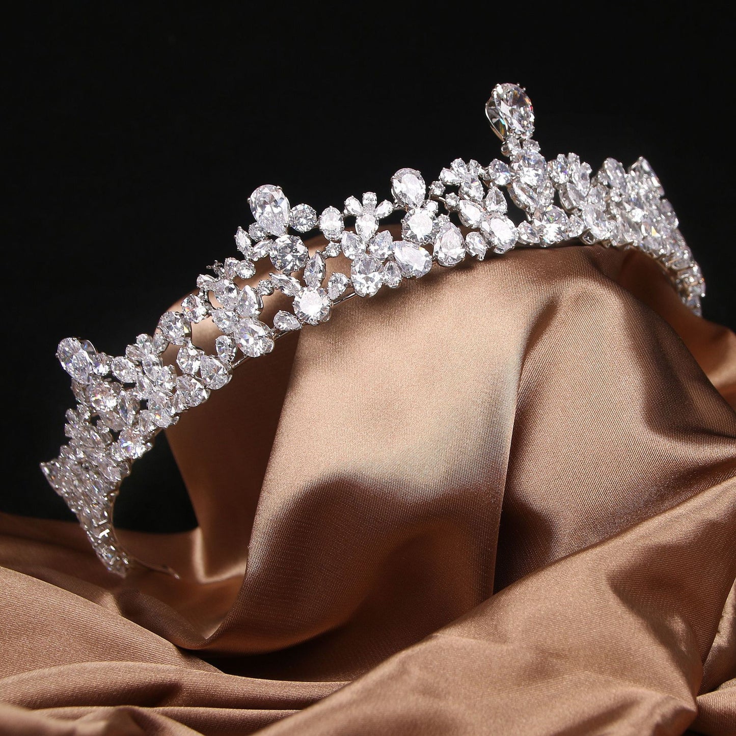 Bride Princess Crown Wedding Tiara