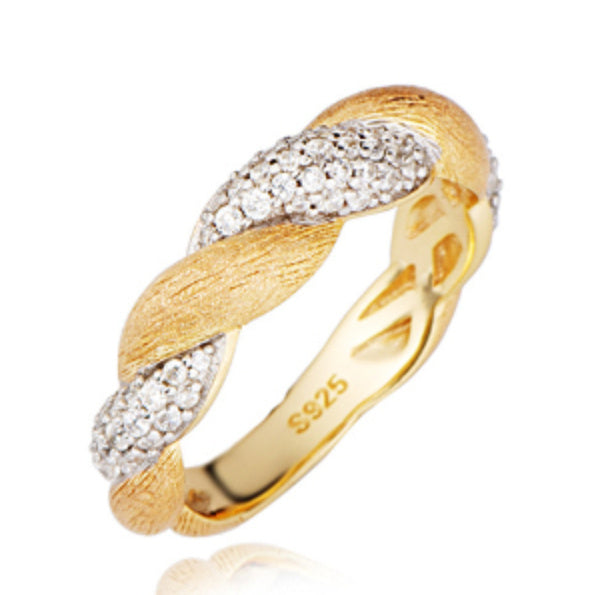 Fashion Personality Court Style Croissant Ring