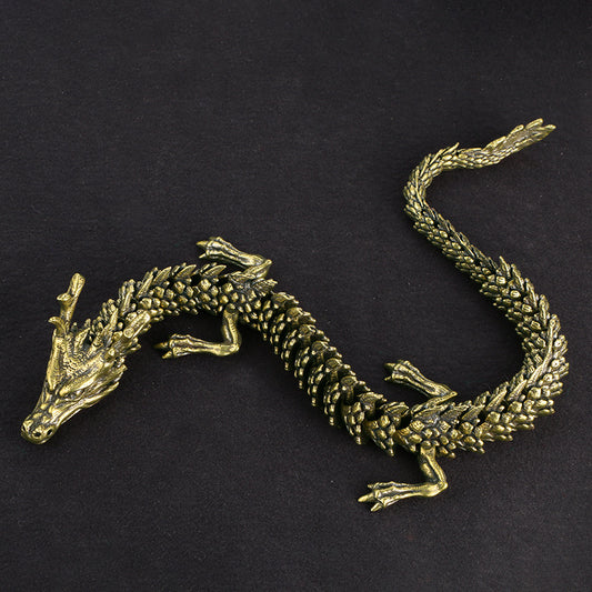 New Antique Old 3D Living Dragon Ornament