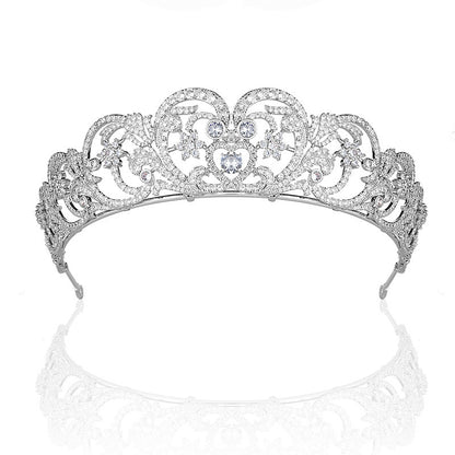 Crown Bridal Wedding Zircon Stone Jewelry Wedding Accessories