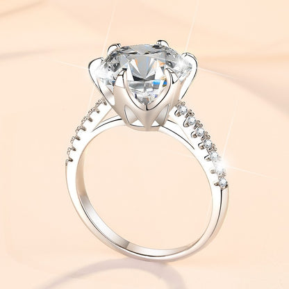 Women's Fashion Mosonite Diamond Ring