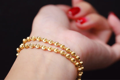 Bracelet Simple Adjustment Chain Lottery Gold K Gold Chain