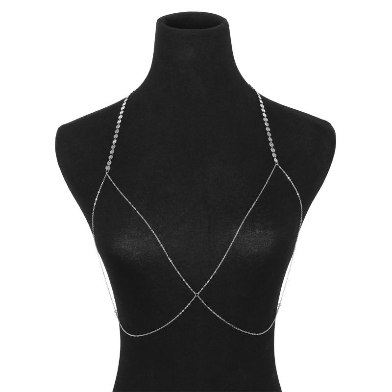 European And American Minimalist Long Necklace For Women