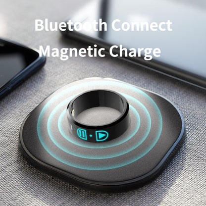 Bague intelligente Détection de fréquence cardiaque et d'oxygène dans le sang Connexion Bluetooth