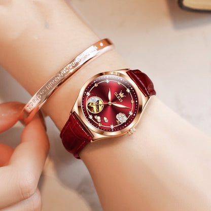 Montre mécanique étanche tendance pour femme