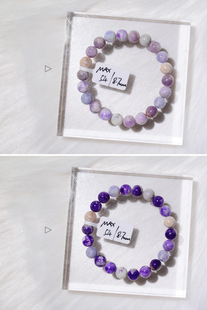 Natural Sodalite Bracelet Turns Purple In Sunlight