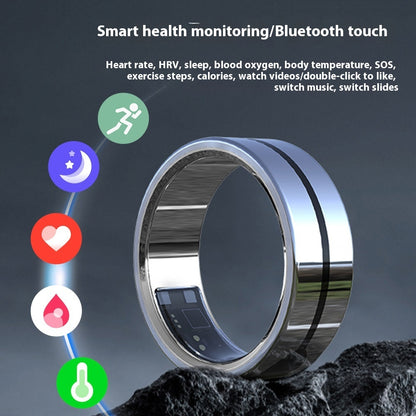 Anillo deportivo inteligente X3 resistente al agua con Bluetooth para la salud y el sueño con control remoto