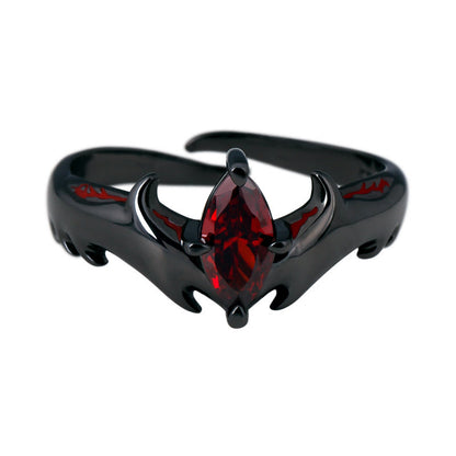 Devil's Ring S925 Silver Secondary Head Of State Jewelry