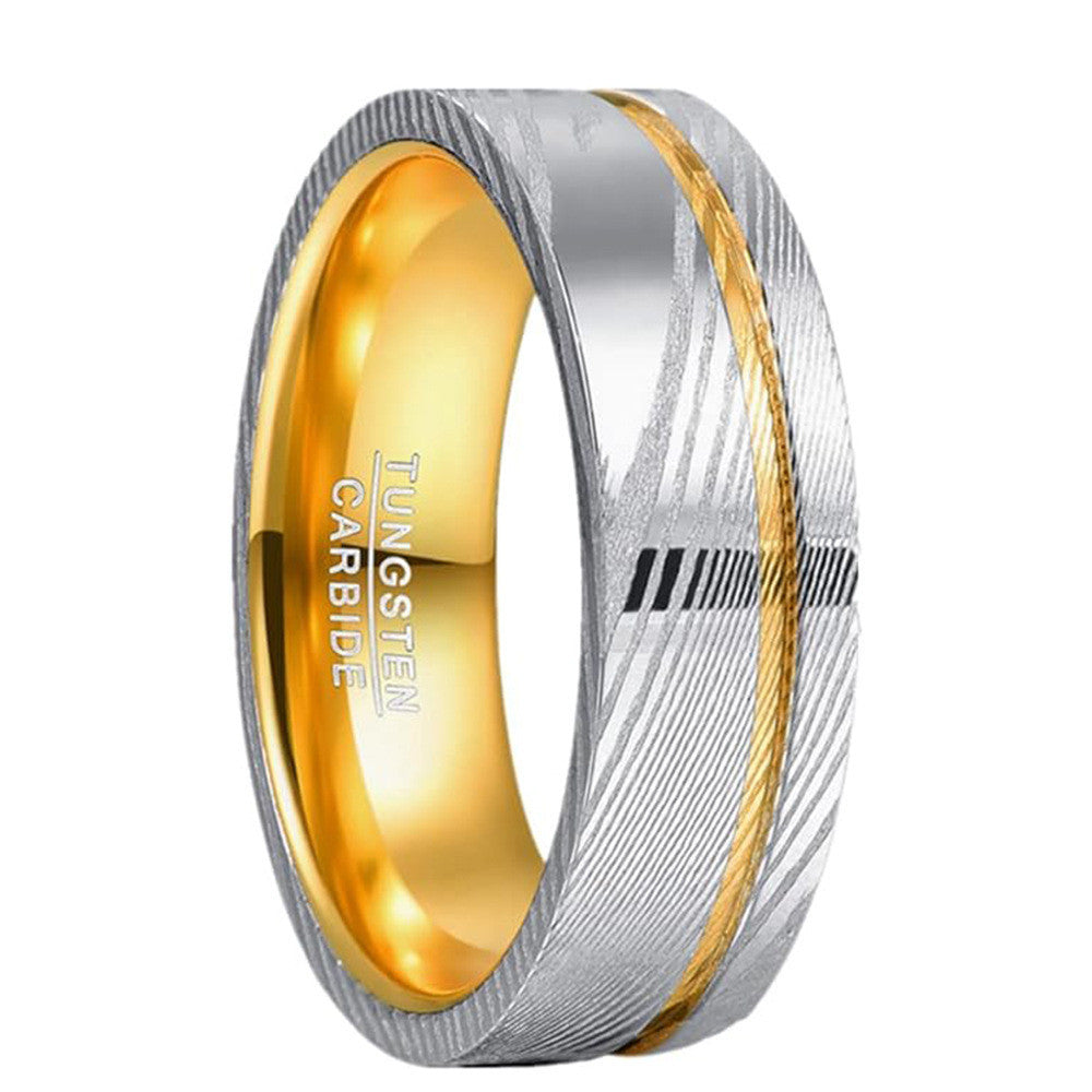 Men's Fashion Damascus Steel Ring