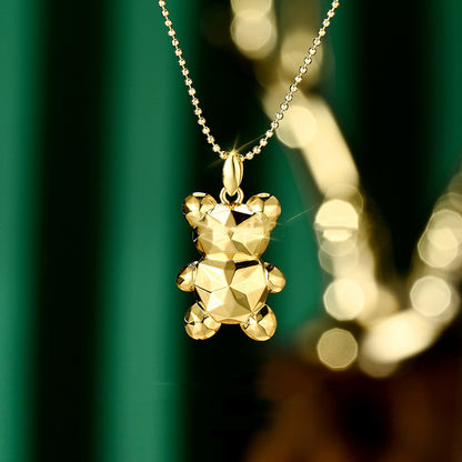 Women's Golden Bear Pendant